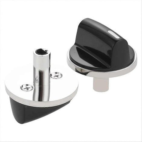 Set aus 2 Bedienknöpfen für Kochfeld 00650847 (kompatibel mit den Modellen NGM3054UC, 1999734, AP4513132, AH3480601 und PS8731208). (1/5)