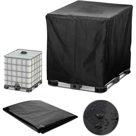 Schutzhülle für IBC-Wassertanks, auslaufsichere Fassschutzhülle für 1000-Liter-Behälter, Aluminiumfolienabdeckung (1/5)