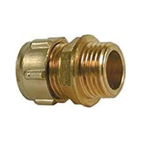 Manchon De Gousset - Laiton Renforcé - Pour Tubes Cuivre Acier Inoxydable PB PE - Plomberie Chauffage Refroidissement Gaz - 1 Pièce