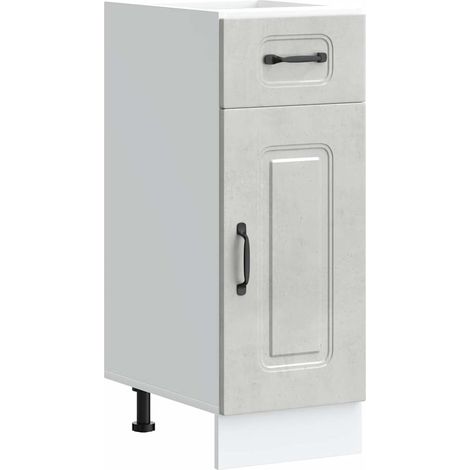 Maison Exclusive - Base da Cucina Kalmar Grigio Cemento in Legno Multistrato