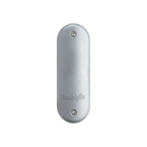 Portello Alluminio Per Palo ø127-168 Feritoia 45X186