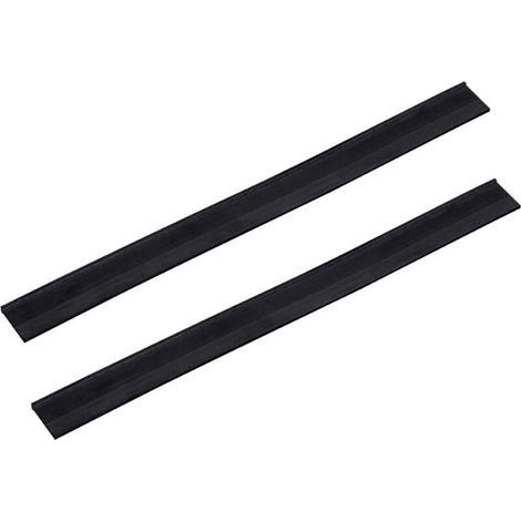 Lames de nettoyage de vitres de rechange pour aspirateur de vitres 2 pièces 280mm raclette caoutchouc accessoire recharge remplacement pour Karcher WV2 WV5 (1/4)
