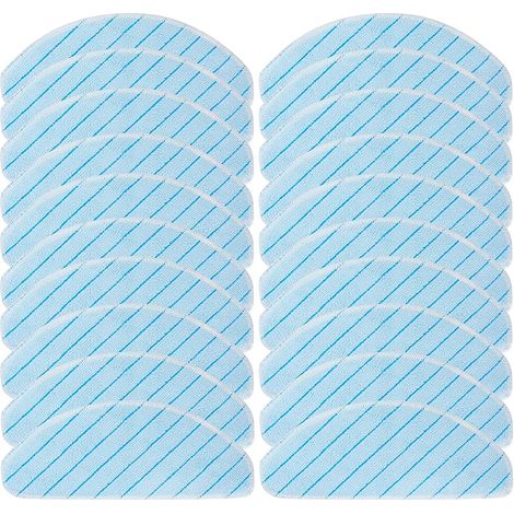 FOREHILL  Lot de 20 chiffons de nettoyage lavables pour Ecovacs Deebot T9 AIVI T9 Modèle T9 Series (1/5)