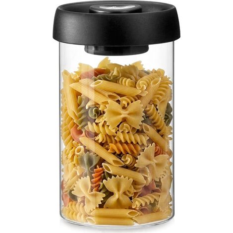 Recipiente de vidrio para productos a granel con tapa de vac铆o, 800 ml. (1/5)