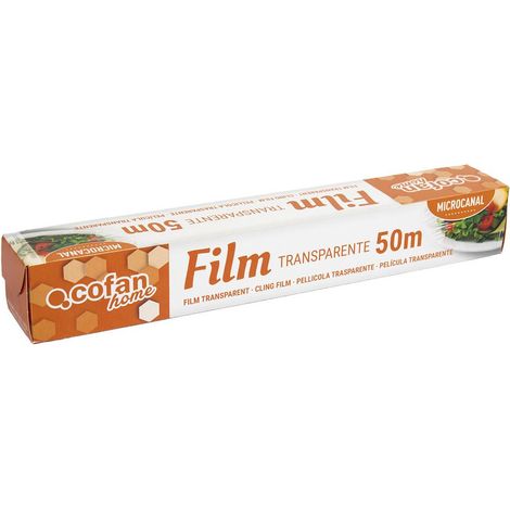 Film Transparente Doméstico 50m