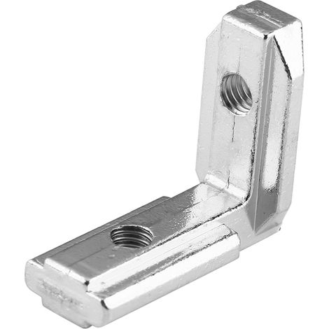 Profilé en aluminium en forme de L, connecteur d'angle intérieur, équerre en acier au carbone (EU-3030) (1/5)
