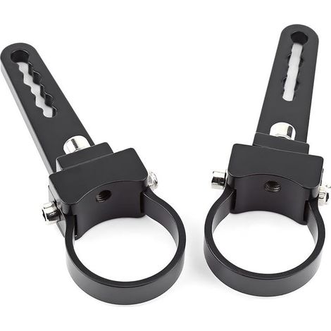 1.5"-3" Aluminium Taureau/Rouleau Bar Mount Support Support de Pinces Pour Voiture Hors Route Travail LED Lumière(2")