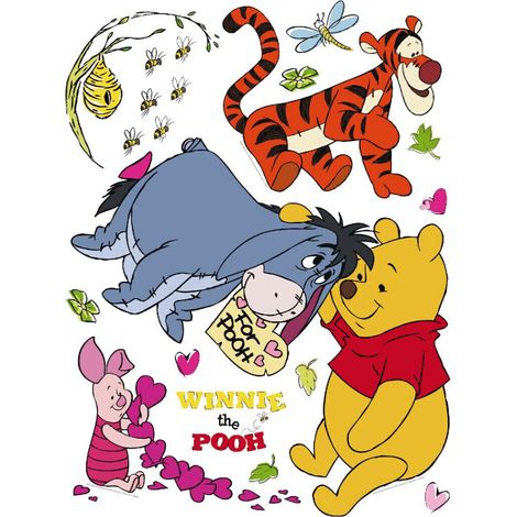 Stickers géant Winnie et ses amis Disney 65x85cm (1/5)