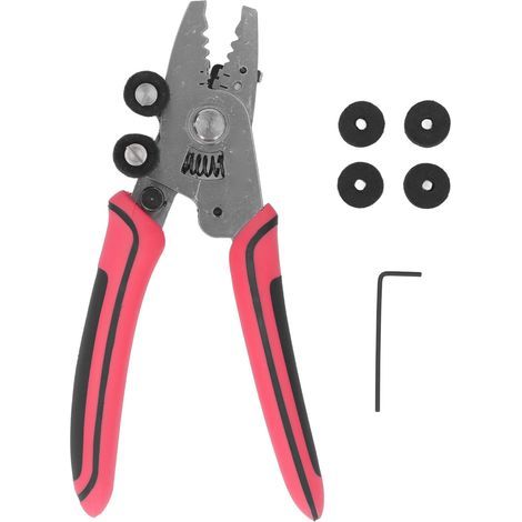 Dénudeur de Fiber optique 8 en 1, coupe-fil multifonctionnel avec outils de nettoyage pour usage industriel domestique (1/5)