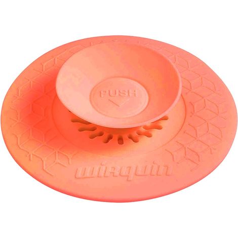 Universal-Silikonstopfen für Küchenspüle, orange (1/5)