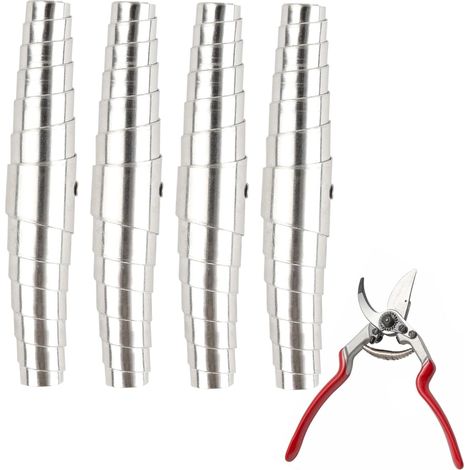 CSPARKV 4Pcs Replacement Volute Pruner Springs, 6cm Stainless Steel Pruner Spring Replacement, Garden Spiral Pruner Spring Parts Accessory for Gardening Tools (1/5)