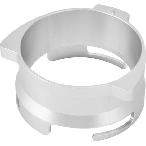 54-mm-Dosierring aus Aluminium, drehbarer Trichter für Kaffeemaschine, silbernes Dosierzubehör (1/5)