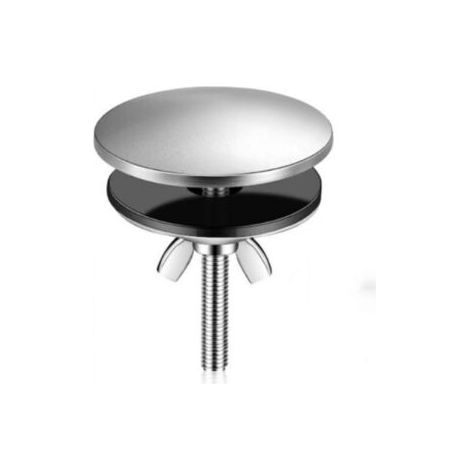 5cm (Brushed Nickel) Diameter Sink Hole Plug, Stainless Steel Faucet Hole Plug, Faucet Hole Plug, Universal Replacement Stopper for Kitchen Sink and (1/5)
