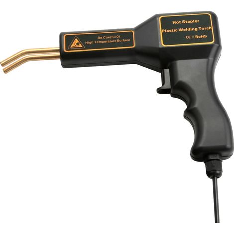 Machine à souder le plastique avec agrafeuse à chaud 30W, Kit de réparation de pare-chocs de voiture, pistolet de soudage, prise ue (1/5)