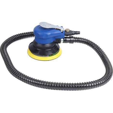 Ponceuse pneumatique 5 pouces 10000 tr/min, polisseuse orbitale avec aspiration poussière, pour polissage carrosserie voiture et travail du bois (1/5)