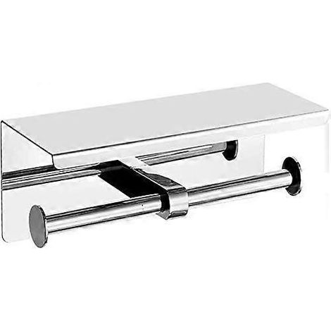 Distributeur de papier toilette compact et hygiénique, compatible avec différentes tailles de rouleaux, idéal pour les voyages et les activités de plein air. (1/5)