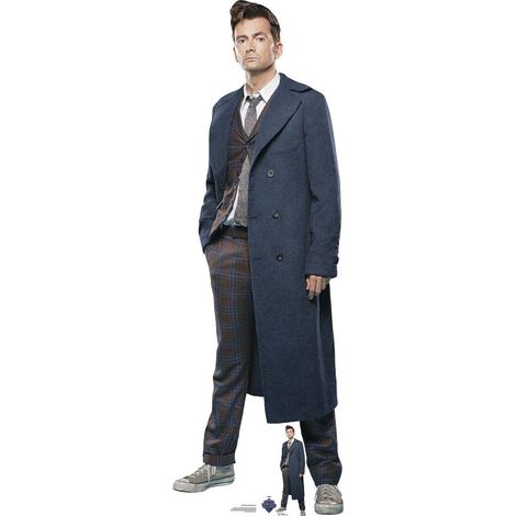 Figurine en carton David Tennant - Doctor Who - Acteur Britannique - Haut 187 cm (1/5)