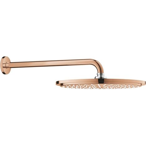 Grohe Rainshower Cosmopolitan 310 Conjunto de ducha con brazo mural 380 mm, 1 chorro Bronze, 26066DA0