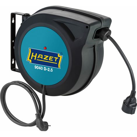 Hazet 9040D-2.5 Wandkabeltrommel 20 m (1/4)