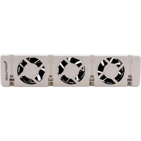Realpower HL-1 calefactor eléctrico blanco compacto y moderno