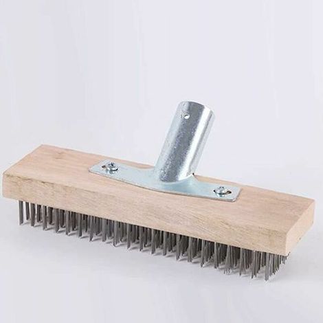 VURAHOME - Balai métal 30cm acier, balai métal (sans manche bois) (1/5)