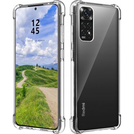 Coque arrière pour Redmi Note 11 4G/11S : antichoc et verre trempé 9H (1/5)
