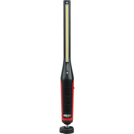 Ahlsen LED-Arbeitsleuchte mit neigbarem Kopf – 600 Lumen IP20 – Arbeitslampe mit Dimmer und Magnetfuß – Werkstattlampe mit Projektor- und Arbeitslichtfunktion – ergonomischer Griff (1/5)