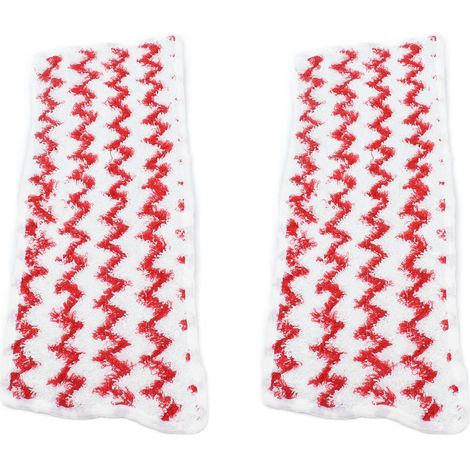 Ortviai 2 Plaques de Nettoyage en Microfibre pour Balai Vapeur Vileda Steam XXL – Lot de 2 (1/4)
