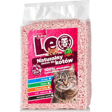 Arena para gatos Leo - Flor de cerezo (1/3)