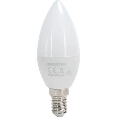 Lampadina Aigostar c37 7W dimmerabile 6500K