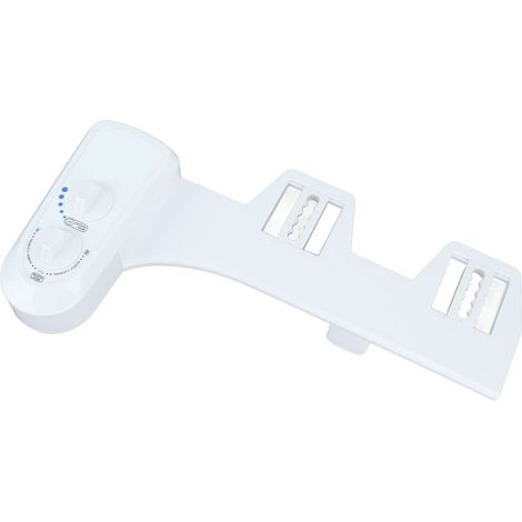 Selbstreinigender Bidetaufsatz mit Doppeldüse und einstellbarem Wasserdruck, Kaltwasserbidet für Damentoilette 9/16 (1/5)