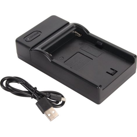 Chargeur batterie USB pour appareil photo - Chargeur simple avec témoin lumineux pour F960 F770 F750 F550 F570 1500C NX5C NX100 5V (1/5)