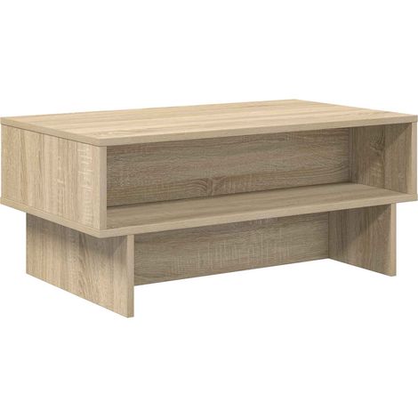 Maison Exclusive - Couchtisch Sonoma-Eiche 80 x 46 x 35 cm Holzwe