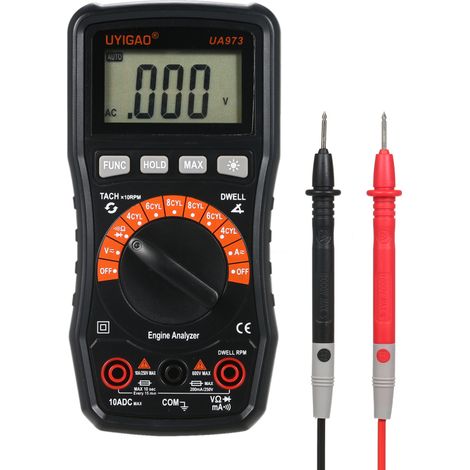 UA973 NCV TRMS Digitalmultimeter mit 2000 Zählern für die Motoranalyse
