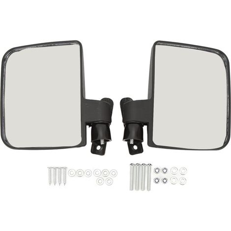Rétroviseurs latéraux pour voiturette de golf, pack de 2, compatible Club Car et EZGO (1/5)