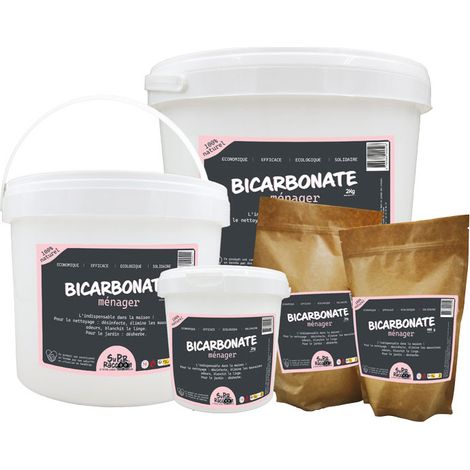 Bicarbonato Doméstico - 179663 - Bolsa - 400g - Super Raccoon