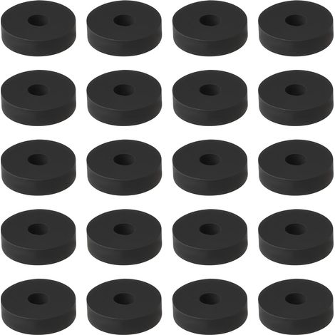 Lot de 20 joints de robinet chaud et froid de lavabo 15,8 x 4,65 x 4 mm pour robinet à filetage BSP de 9,5 mm (1/5)