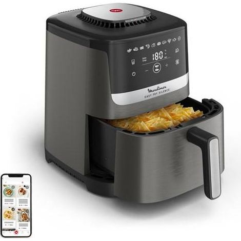 Moulinex EZ551HF0 Heißluftfritteuse grau 5 Liter