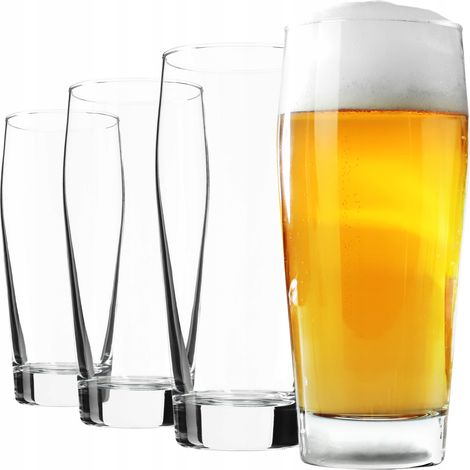 KADAX Biergläser,510ml Klassisches Weizenbierglas,Weizenbiergläser 4x510ml