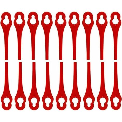 für die 100er Packung Ersatzklingen für Florabest Trimmer LIDL FRTA 20 A1, FAT 18B2, FAT 18B3 (1/5)