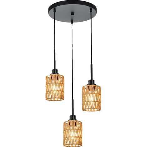 Suspension, Style Moderne, Design Tricoté à la Main, R3-1, Pas d'ampoule-a (1/2)