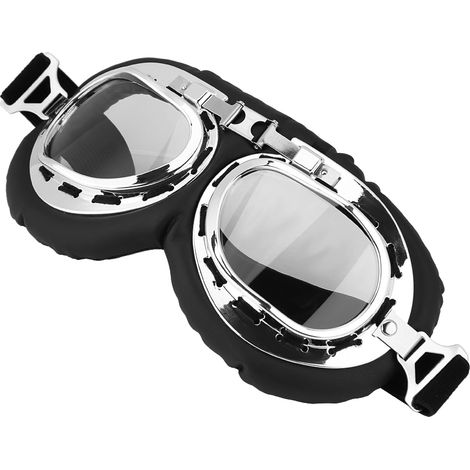 Lot moto cyclisme anti-vent UV lunettes ski extérieur verres transparents protection (1/5)