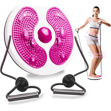 Disque de torsion pour la taille - Affinement et remodelage corporel - Pour femmes et adultes - Exercices cardio pour la perte de poids et le cardio (1/5)