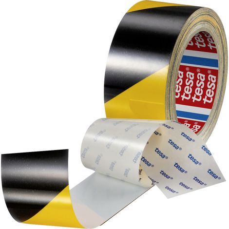 tesa ANTI-SCRATCH 60960-00002-00 Bodenmarkierungsband tesa® Schwarz/Gelb (L x B) 20 m x 50 mm 1 St.