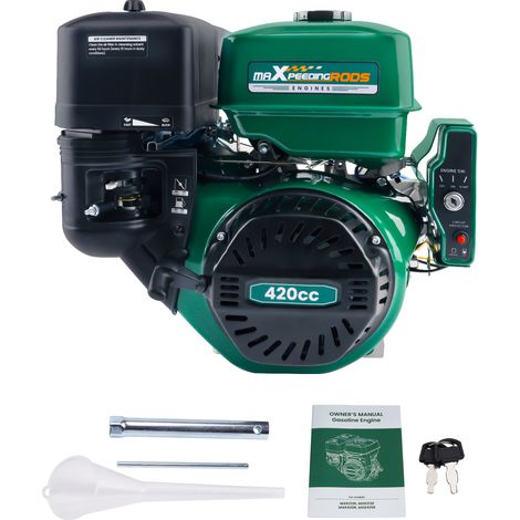 15HP/8KW petrol engine 4 Stroke OHV 420 cc horizontal gas engine electric start