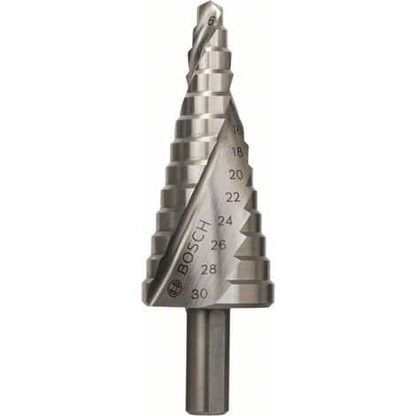 Bosch Stufenbohrer HSS 6 - 30 mm, 10,0 mm, 93,5 mm (1/5)