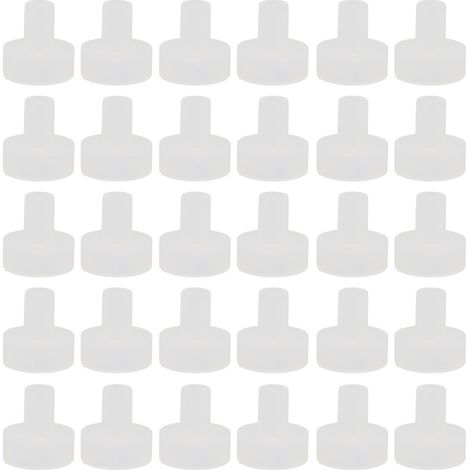 30 adaptateurs embouts de contour d'oreille pour amplificateur auditif, pièce de rechange pour écouteur BTE, connecteur d'embout auriculaire, lot de 30 (1/5)