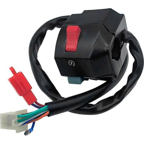 Ensemble de commutateur de fonction de guidon gauche pour quad Linhai 260 300 LH260ATV LH300ATV 30114 25523 Pièces de rechange (1/5)