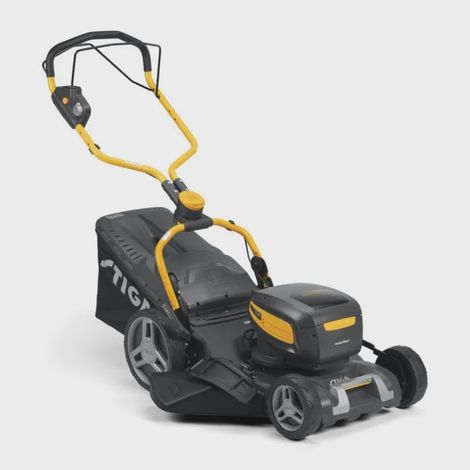 STIGA Combi 753e V Kit : Tondeuse à batterie 48V pour pelouses jusqu'à 950m² (1/5)