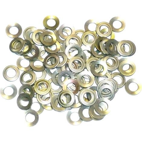 Rondelle elastique de contact bichromatee nf 25-511 - dimensions : 16 x 32 quantité 25
